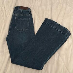 Ladies Rock&Roll high rise trouser jeans. 25x30.